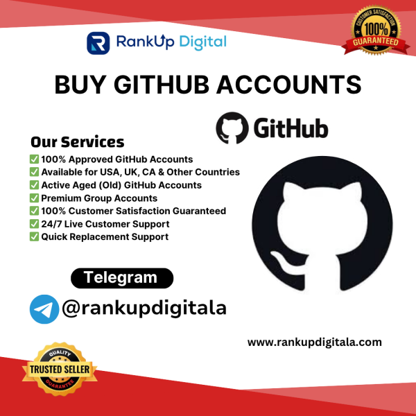 Buy GitHub Accounts