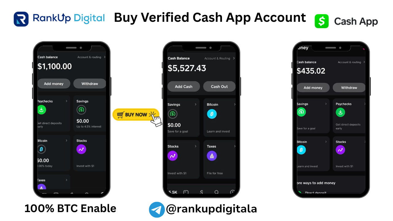 Buy Verified Cash App Account 