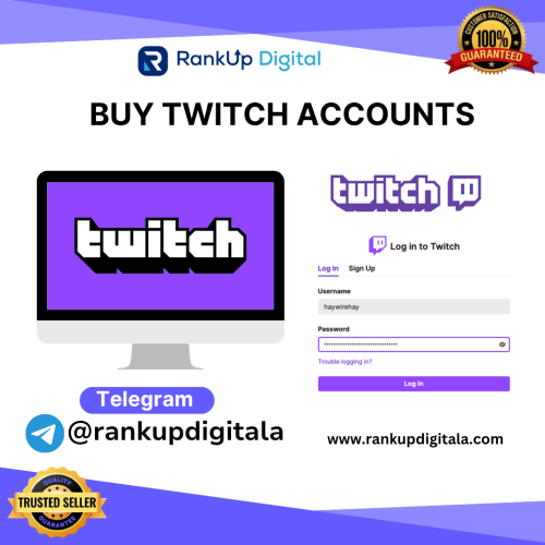 Buy Twitch Accounts