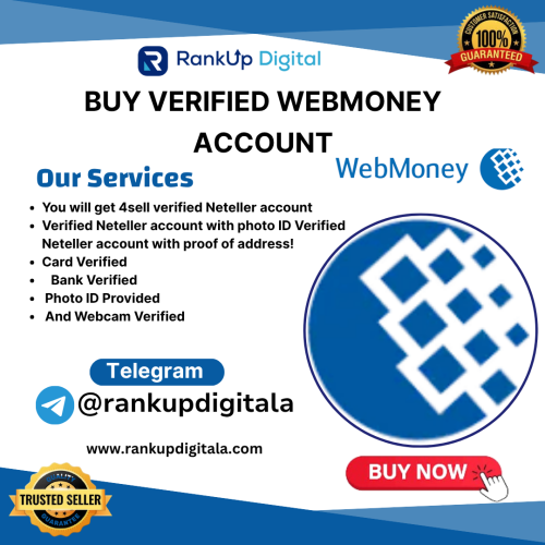 Buy Verified Webmoney Account