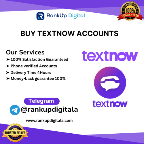 Buy TextNow Accounts