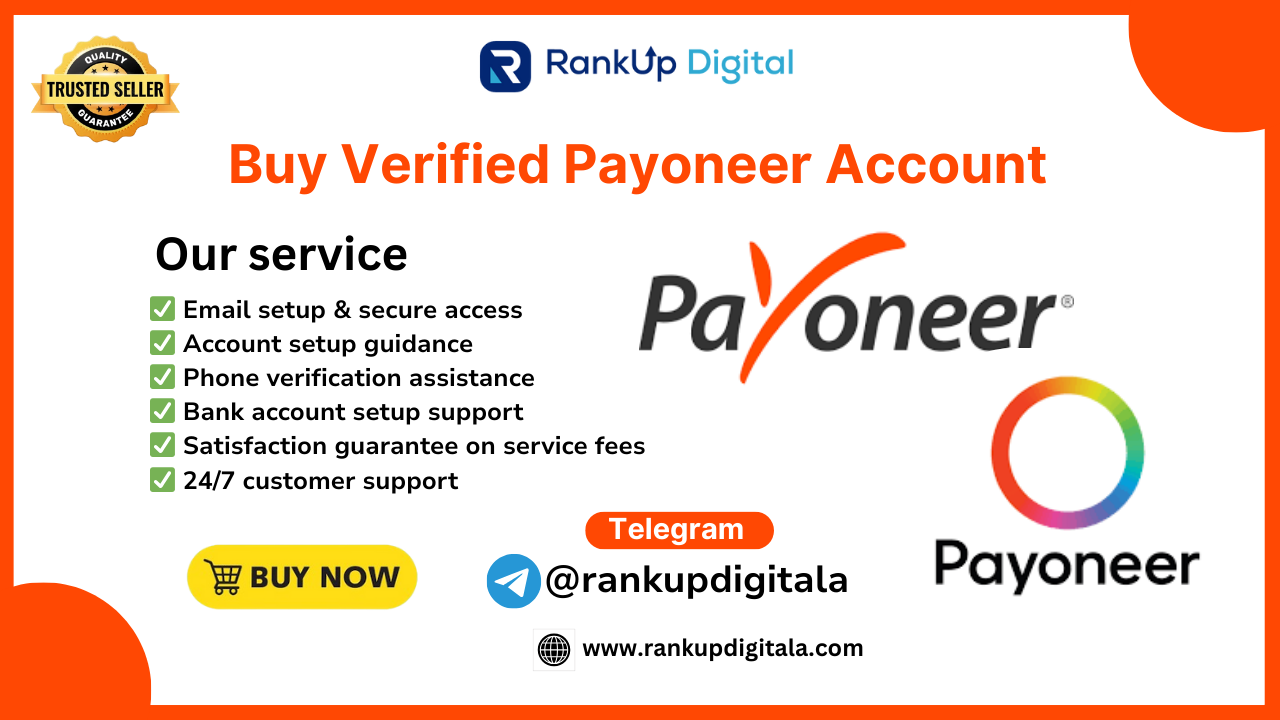 Buy Verified Payoneer Account